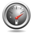 Spia Indicatore Benzina Pieno-Full Fuel Petrol Gauge-Vector
