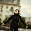 young woman in love
