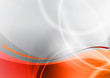 orange background