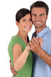 Couple dancing together