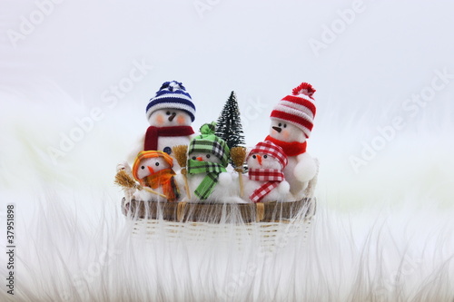 Photo: Snowman Family: Christmas Snowmen - Stock Pictures Photos Images Snowman Family: Christmas Snowmen - Stock Pictures Photos Images