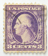 George Washington Postage Stamp circa 1917-1920 George Washington Postage Stamp circa 1917-1920