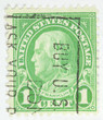 Benjamin Franklin Postage Stamp - circa 1922-1926 Benjamin Franklin Postage Stamp - circa 1922-1926