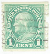 Benjamin Franklin. United States - circa 1922-1931 Benjamin Franklin. United States - circa 1922-1931