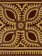 Batik brun. Batik brun.