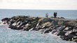 Küste in San Remo