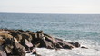 Küste in San Remo
