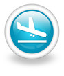 Light Blue Icon "Airport Arrivals"