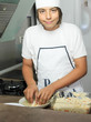 adolescent en cuisine