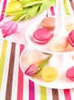 Colorful macaroons