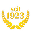 seit 1923 jubiläum geschäftsgründung geburtstag tradition