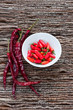 Bowl of chilli peppers