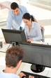 Etudiants en formation commerciale