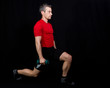 Athlet beim Fitnesstraining