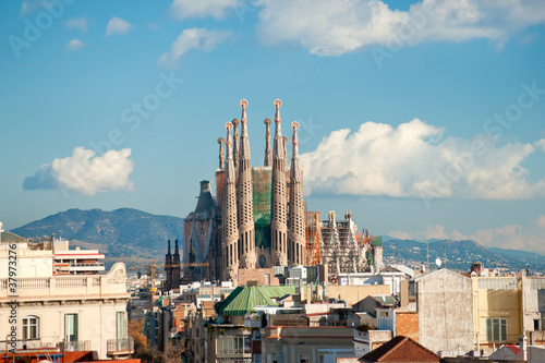 Photo: La Sagrada Familia, Barcelona, spain. La Sagrada Familia, Barcelona, spain.