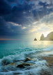 Sea sunset
