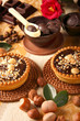 Dolci di cioccolata alle nocciole Dolci di cioccolata alle nocciole