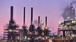 Industrial night scene