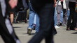 Feet on Crowded Pavement Feet on Crowded Pavement