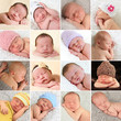 Newborn babies collection
