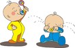 arguing babies