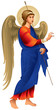 Angel in vector Angel in vector