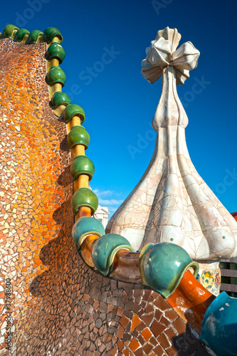 Foto: Casa Batllo, Barcelona, Spain. Casa Batllo, Barcelona, Spain.
