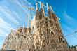 la sagrada Familia, Barcelona, spain.