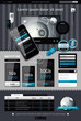 Photo en ligne au meilleur prix Elements of Infographics with buttons and menus