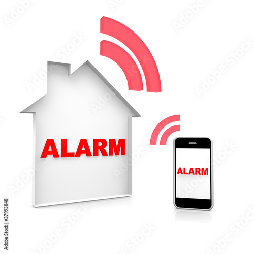 Illustration: Haus Alarm Haus Alarm