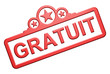 Label "Gratuit"