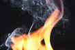 fuoco e fumo