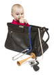 Foto: toddler in midwifes case toddler in midwifes case
