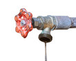 Old Leaking Valve Handle Old Leaking Valve Handle
