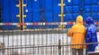 man, worker in construction building