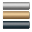 Metal chrome boards, background to insert text or design