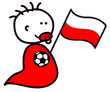 Fussball-Baby - Polen