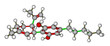 Cannabidiol molecular model