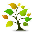 Illustration: Tree logo Tree logo