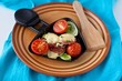 Raclette mit Tomaten und Lauch