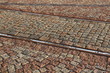 Cobbled street with tram rails Cobbled street with tram rails