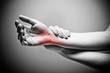 Acute pain in a women wrist