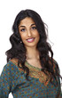 Beautiful young lady with warm friendly smile