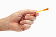 Hand mit Pommes