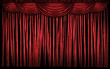Red Stage Curtains Red Stage Curtains