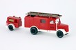 Foto: Feuerwehrmodell mit Anhänger Feuerwehrmodell mit Anhänger