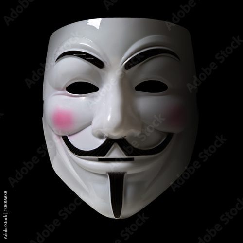 Foto: V wie Vendetta anonymous schwarz V wie Vendetta anonymous schwarz
