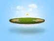 Photo: Floating Golf Green Floating Golf Green