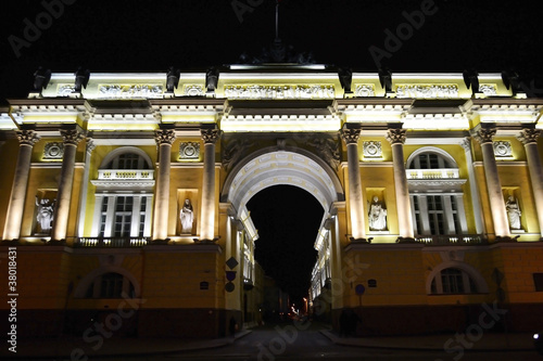 Photo: Senate and Synod building at night Senate and Synod building at night