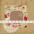 Scrapbook Design Elements - Vintage Flowers in vector